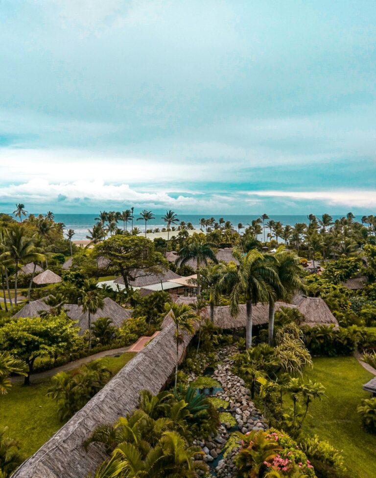 A distant island